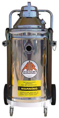 AIR Systems - 15 Gal, Stainless Steel Tank, Dry, Toxic Dust Vacuum Cleaner - 2.3 hp, 11 Amps - USA Tool & Supply