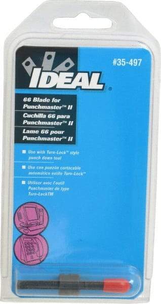 Ideal - Termination Tool Replacement Blade - For Use with 66 Terminal Blocks - USA Tool & Supply