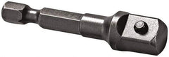 Apex - 3/8" Square Size Hex to Square Extension - 1/4" Hex Drive, 1-5/8" OAL - USA Tool & Supply