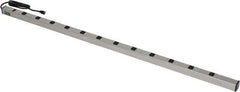 Wiremold - 12 Outlets, 120 Volts, 15 Amps, 6' Cord, Power Outlet Strip - Raceway Mount, 5-15 NEMA Configuration, 72" Strip, cULus Listed - USA Tool & Supply