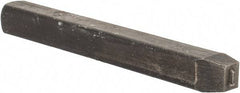 Made in USA - Number 1 Machine Made Individual Steel Stamp - 3/32" Character - USA Tool & Supply