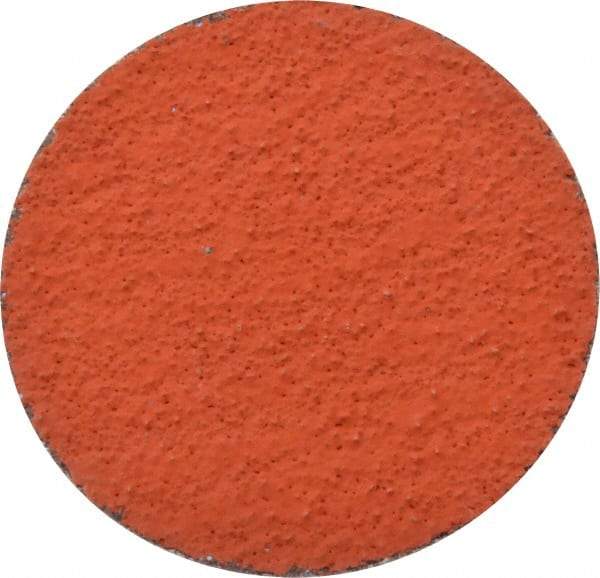 3M - 3" Disc Diam, 36 Grit, Ceramic Quick Change Disc - Type R Attaching System, Coated, Orange, Very Coarse Grade, 20,000 RPM, 777F Series - USA Tool & Supply