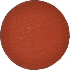 3M - 2" Disc Diam, 80 Grit, Ceramic Quick Change Disc - Type R Attaching System, Coated, Orange, Medium Grade, 25,000 RPM, 777F Series - USA Tool & Supply