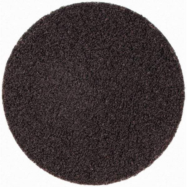 3M - 2" Disc Diam, 80 Grit, Aluminum Oxide Quick Change Disc - Type R Attaching System, Coated, Brown, Medium Grade, 25,000 RPM, 361F Series - USA Tool & Supply
