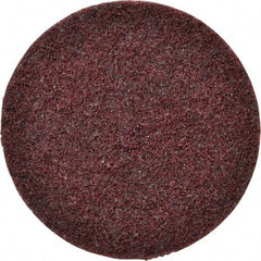 3M - 4" Disc Diam, Aluminum Oxide Quick Change Disc - Type R Attaching System, Nonwoven, Maroon, Medium Grade, 12,000 RPM - USA Tool & Supply