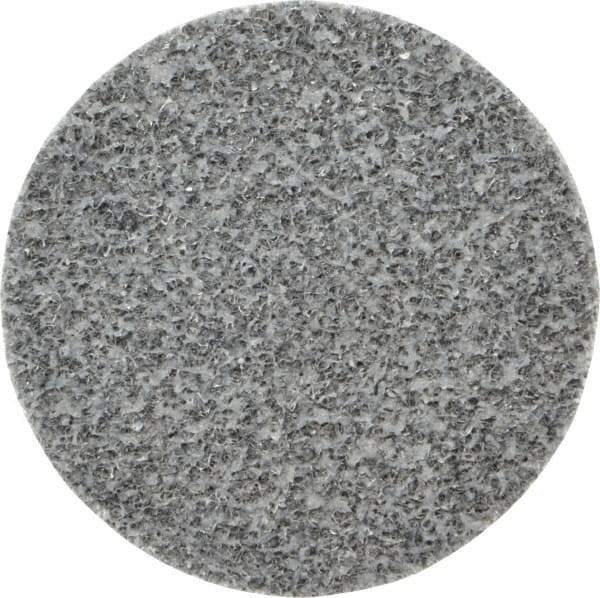 3M - 2" Disc Diam, Aluminum Oxide Quick Change Disc - Type R Attaching System, Nonwoven, Gray, Medium Grade, 22,100 RPM - USA Tool & Supply