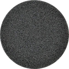 3M - 3" Disc Diam, Silicon Carbide Quick Change Disc - Type R Attaching System, Nonwoven, Gray, Fine Grade, 15,100 RPM - USA Tool & Supply