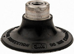 3M - 2" Diam Quick-Change Type R Disc Backing Pad - Medium Density, 25,000 RPM, Roloc TR Compatible - USA Tool & Supply
