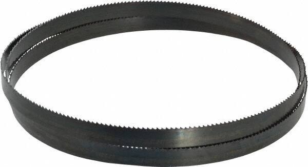 Starrett - 10 TPI, 5' 8" Long x 1/2" Wide x 0.025" Thick, Welded Band Saw Blade - Carbon Steel, Toothed Edge, Raker Tooth Set, Flexible Back, Contour Cutting - USA Tool & Supply