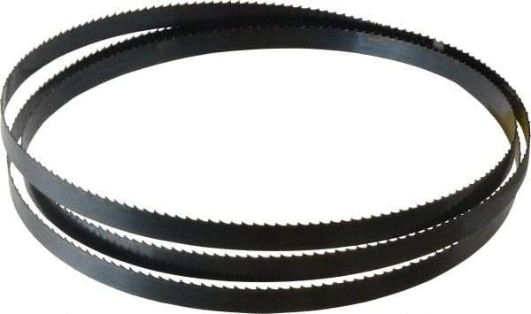 Starrett - 6 TPI, 6' 9" Long x 1/2" Wide x 0.025" Thick, Welded Band Saw Blade - Carbon Steel, Toothed Edge, Raker Tooth Set, Flexible Back, Contour Cutting - USA Tool & Supply