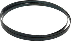 Starrett - 14 TPI, 7' 9" Long x 1/2" Wide x 0.025" Thick, Welded Band Saw Blade - Carbon Steel, Toothed Edge, Raker Tooth Set, Flexible Back, Contour Cutting - USA Tool & Supply
