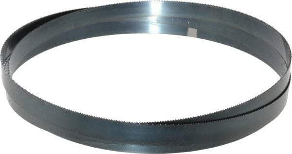 Starrett - 14 TPI, 7' 9" Long x 3/4" Wide x 0.032" Thick, Welded Band Saw Blade - Carbon Steel, Toothed Edge, Raker Tooth Set, Flexible Back, Contour Cutting - USA Tool & Supply