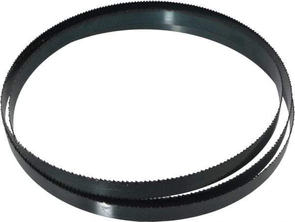 Starrett - 8 TPI, 7' 9" Long x 3/4" Wide x 0.032" Thick, Welded Band Saw Blade - Carbon Steel, Toothed Edge, Raker Tooth Set, Flexible Back, Contour Cutting - USA Tool & Supply