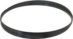 Starrett - 10 TPI, 8' Long x 1/2" Wide x 0.025" Thick, Welded Band Saw Blade - Carbon Steel, Toothed Edge, Raker Tooth Set, Flexible Back, Contour Cutting - USA Tool & Supply