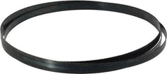 Starrett - 14 TPI, 8' Long x 1/2" Wide x 0.025" Thick, Welded Band Saw Blade - Carbon Steel, Toothed Edge, Raker Tooth Set, Flexible Back, Contour Cutting - USA Tool & Supply