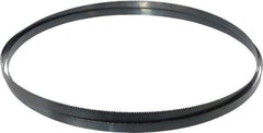 Starrett - 10 TPI, 10' Long x 1/2" Wide x 0.025" Thick, Welded Band Saw Blade - Carbon Steel, Toothed Edge, Raker Tooth Set, Flexible Back, Contour Cutting - USA Tool & Supply