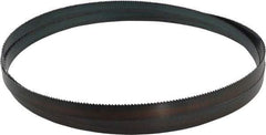 Starrett - 8 TPI, 10' Long x 3/4" Wide x 0.032" Thick, Welded Band Saw Blade - Carbon Steel, Toothed Edge, Raker Tooth Set, Flexible Back, Contour Cutting - USA Tool & Supply