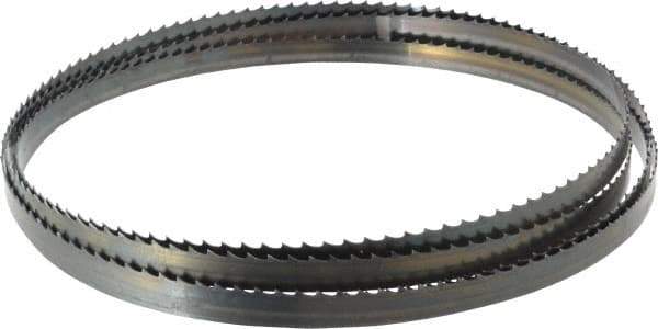 Starrett - 4 TPI, 11' 9" Long x 1/2" Wide x 0.025" Thick, Welded Band Saw Blade - Carbon Steel, Toothed Edge, Raker Tooth Set, Flexible Back, Contour Cutting - USA Tool & Supply