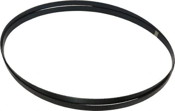Starrett - 10/S TPI, 12' 6" Long x 3/4" Wide x 0.032" Thick, Welded Band Saw Blade - Carbon Steel, Toothed Edge, Raker Tooth Set, Flexible Back, Contour Cutting - USA Tool & Supply