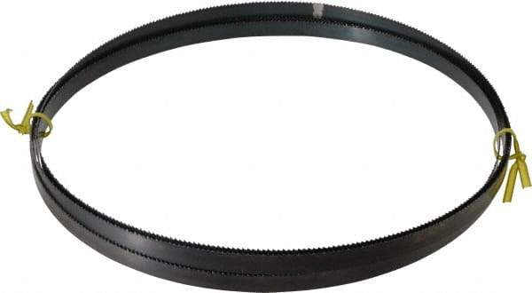 Starrett - 10/S TPI, 14' 6" Long x 1/2" Wide x 0.025" Thick, Welded Band Saw Blade - Carbon Steel, Toothed Edge, Raker Tooth Set, Flexible Back, Contour Cutting - USA Tool & Supply