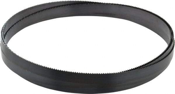 Starrett - 8/S TPI, 14' 8" Long x 3/4" Wide x 0.032" Thick, Welded Band Saw Blade - Carbon Steel, Toothed Edge, Raker Tooth Set, Flexible Back, Contour Cutting - USA Tool & Supply
