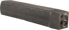 Made in USA - Number 6 Machine Made Individual Steel Stamp - 3/8" Character - USA Tool & Supply