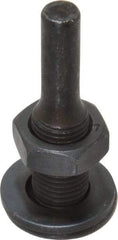 Weiler - 3/8" Arbor Hole to 1/4" Shank Diam Drive Arbor - For 3" Small Diam Wheel Brushes - USA Tool & Supply