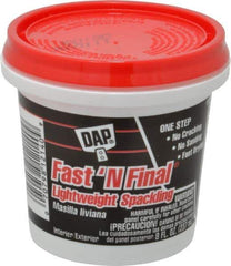 DAP - 8 oz Drywall/Plaster Repair - White - USA Tool & Supply