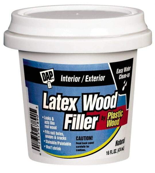 DAP - 16 oz Wood Repair - Natural, Latex - USA Tool & Supply