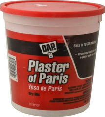 DAP - 4 Lb Drywall/Plaster Repair - White, Plaster of Paris - USA Tool & Supply