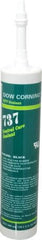 Dow Corning - 10.1 oz Cartridge Black RTV Silicone Joint Sealant - -85 to 350°F Operating Temp, 14 min Tack Free Dry Time, 24 hr Full Cure Time, Series 737 - USA Tool & Supply