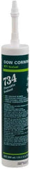 Dow Corning - 10.1 oz Cartridge Clear RTV Silicone Joint Sealant - -85 to 356°F Operating Temp, 13 min Tack Free Dry Time, 24 hr Full Cure Time, Series 734 - USA Tool & Supply