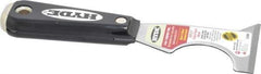 Hyde Tools - 2-1/2" Wide High Carbon Steel Taping Knife - Stiff, Nylon Handle, 7-3/8" OAL - USA Tool & Supply