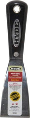 Hyde Tools - 2" Wide Steel Putty Knife - Stiff, Nylon Handle, 7-3/4" OAL - USA Tool & Supply