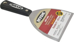Hyde Tools - 5" Wide Carbon Steel Taping Knife - Flexible, Nylon Handle, 8-1/4" OAL - USA Tool & Supply