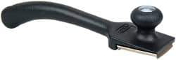 Hyde Tools - Carbon Steel 4-Edge Scraper - 2-5/8" Blade Width, 7-1/2" Long Plastic Handle - USA Tool & Supply