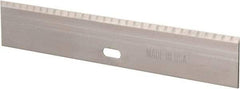 Hyde Tools - Carbon Steel 1-Edge Scraper Replacement Blade - 5-7/8" Blade Length x 3-1/4" Blade Width, For 33100 - USA Tool & Supply