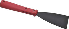 Hyde Tools - Stiff Carbon Steel Stiff Chisel - 3" Blade Width, Plastic Handle - USA Tool & Supply