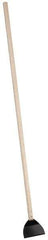 Hyde Tools - Stiff Carbon Steel Bent Scraper - 6" Blade Width, 55" Long Hardwood Handle - USA Tool & Supply