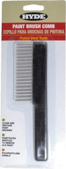 Hyde Tools - 3.8" Wide Brush Comb - Polypropylene & Stainless Steel - USA Tool & Supply