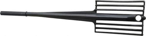 Hyde Tools - Plastic Power Mixer - 10 Inch Long x 2.13 Inch Wide, 3/8 Inch Shank Diameter, Compatible with 1 Gallon Containers - USA Tool & Supply