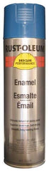 Rust-Oleum - Deep Blue, 15 oz Net Fill, Gloss, Enamel Spray Paint - 14 Sq Ft per Can, 15 oz Container, Use on Rust Proof Paint - USA Tool & Supply