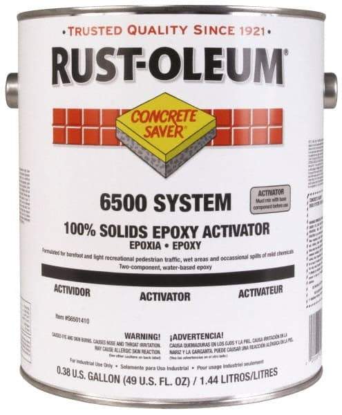 Rust-Oleum - 1 Gal Activator - 300 Sq Ft Coverage, <100 g/L VOC Content - USA Tool & Supply