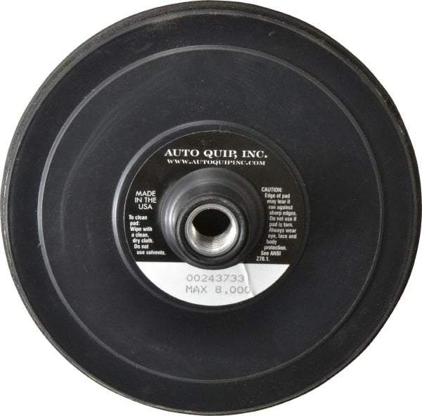 AutoQuip - 6" Diam Adhesive/PSA Disc Backing Pad - Firm Density, 8,000 RPM - USA Tool & Supply