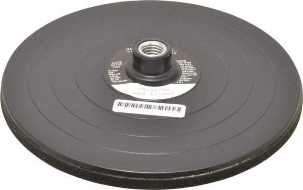 AutoQuip - 8" Diam Adhesive/PSA Disc Backing Pad - Firm Density, 4,800 RPM - USA Tool & Supply