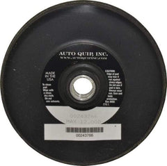 AutoQuip - 5" Diam Hook & Loop Disc Backing Pad - Firm Density, 12,000 RPM - USA Tool & Supply