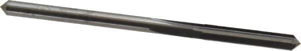 M.A. Ford - 1/8" Solid Carbide 4 Flute Chucking Reamer - Straight Flute, 0.12" Straight Shank, 5/8" Flute Length, 2-1/4" OAL - USA Tool & Supply