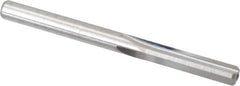M.A. Ford - Letter E Solid Carbide 4 Flute Chucking Reamer - Straight Flute, 0.244" Straight Shank, 1" Flute Length, 3" OAL - USA Tool & Supply