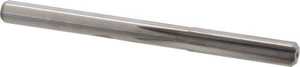 M.A. Ford - 17/64" Solid Carbide 6 Flute Chucking Reamer - Straight Flute, 1/4" Straight Shank, 1-1/8" Flute Length, 3-1/4" OAL - USA Tool & Supply