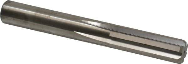 M.A. Ford - 17/32" Solid Carbide 6 Flute Chucking Reamer - Straight Flute, 0.505" Straight Shank, 1-1/2" Flute Length, 4" OAL - USA Tool & Supply